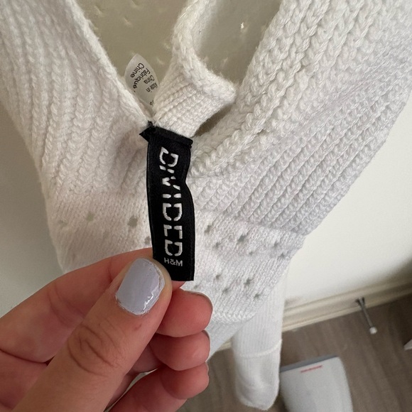 H&M White Mini Dress - Picture 4 of 4